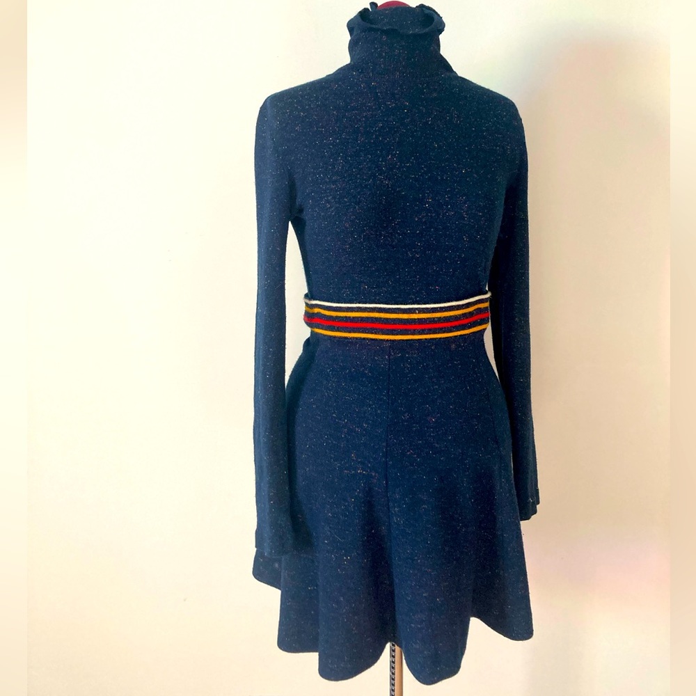 Matching Vintage sweater turtleneck / skirt set!